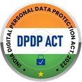 India DPDP Act 2023 compliance badge