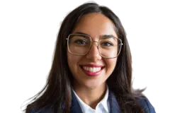 Portrait of Priya J., high risk candidate